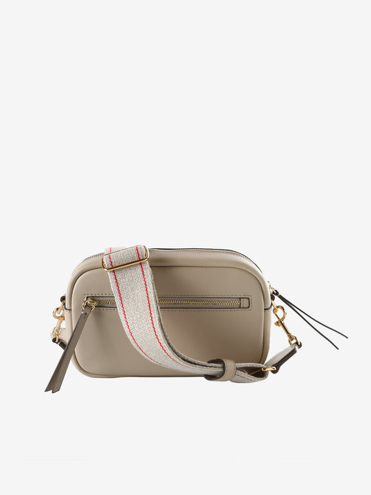 Beige handbag,back view