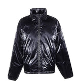 Black jacket, front view