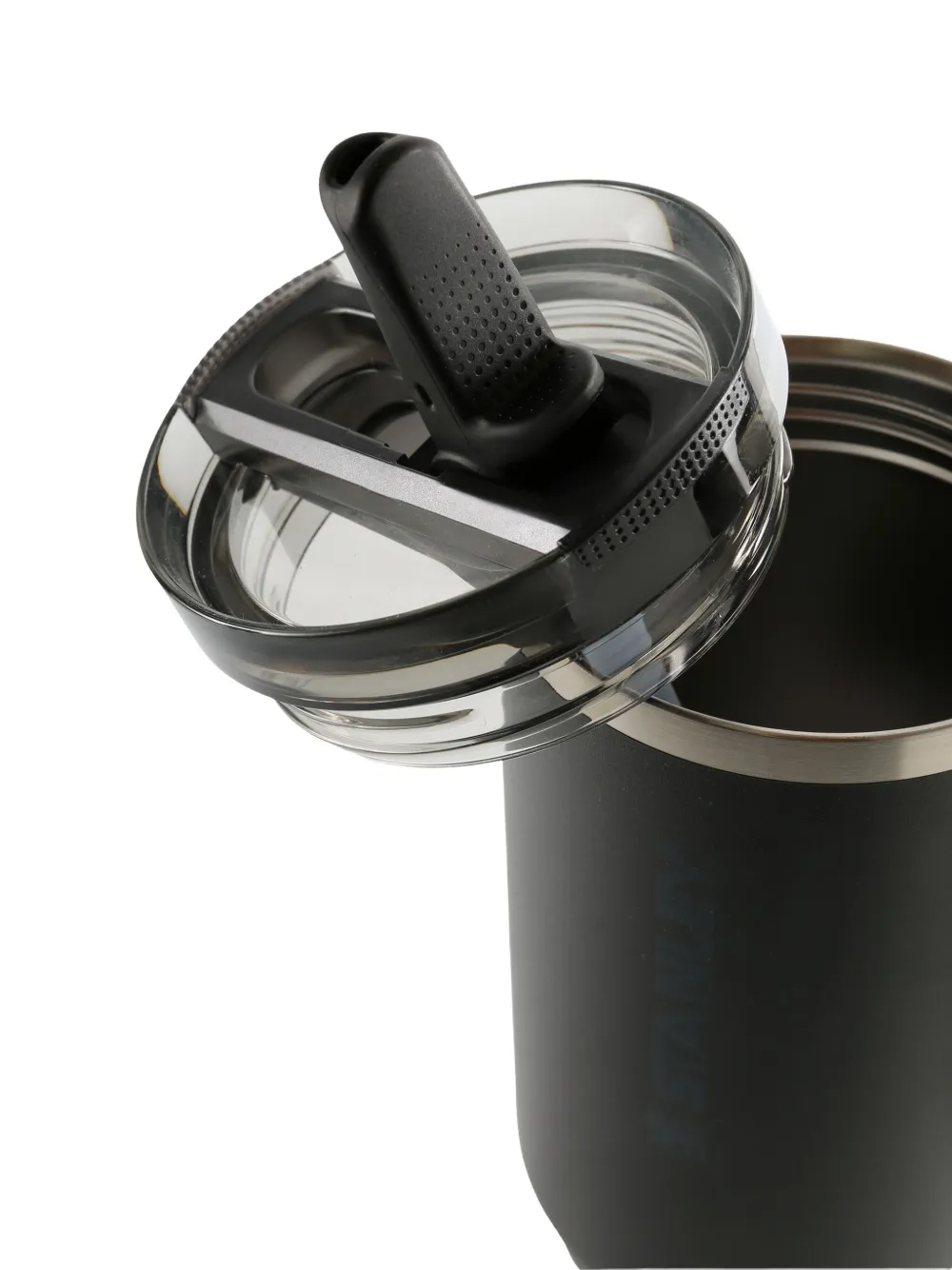 Black  mug,front view