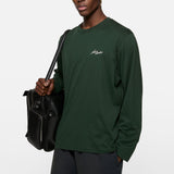 Green t-shirt, full body view