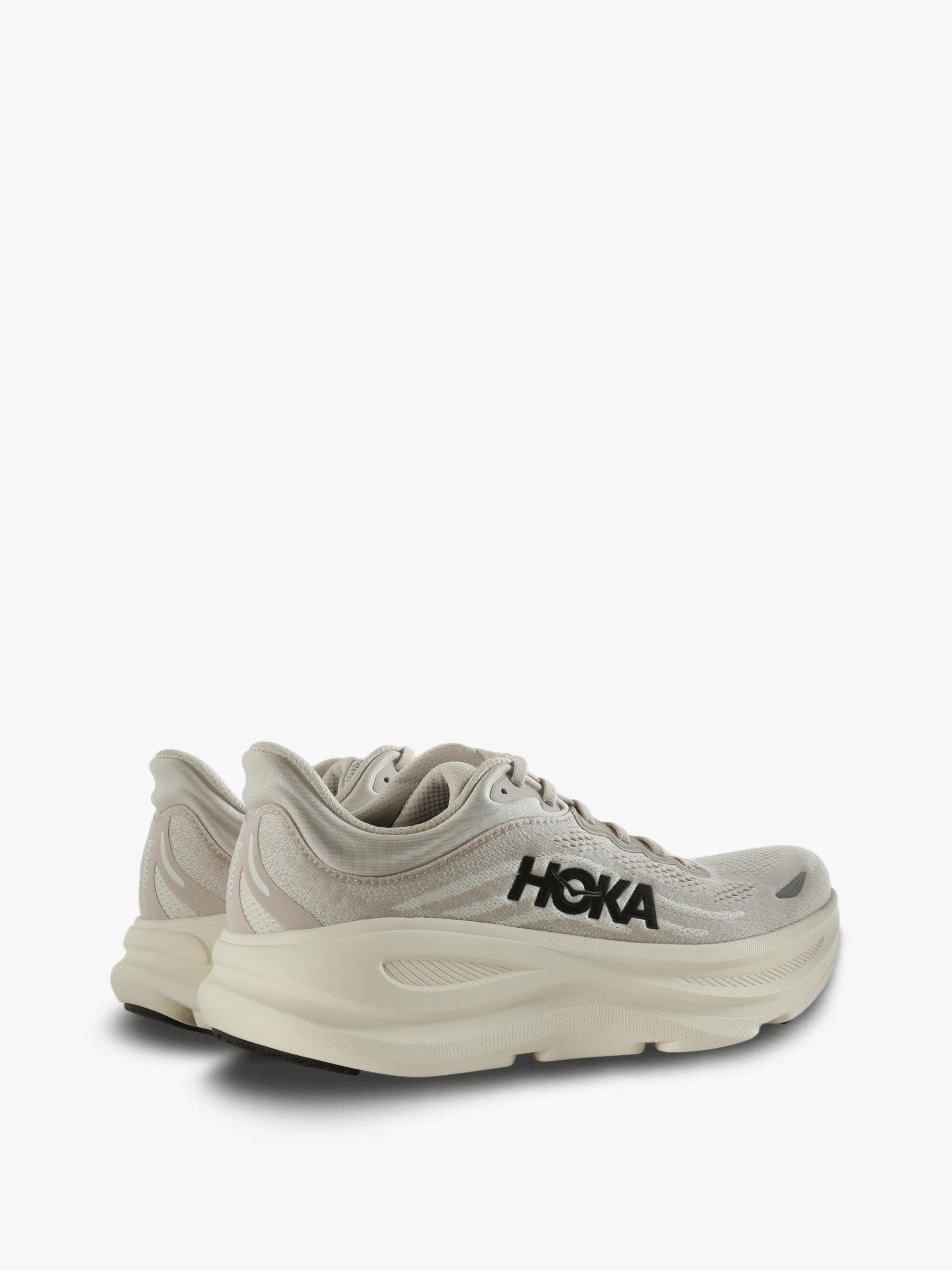 Grey shoes, side view