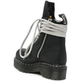 RICK OWENS X DR. MARTENS - Men Quad Sole Steel Toe Boot