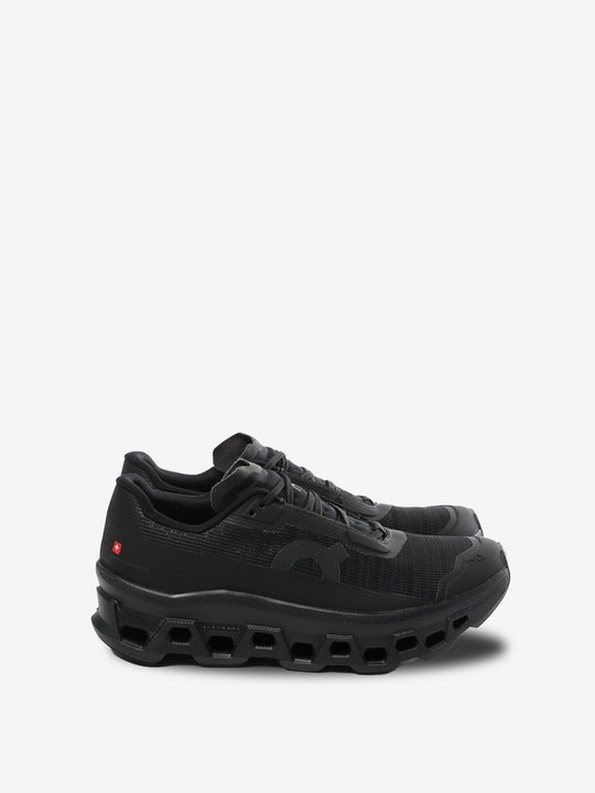 Black sneakers,front view