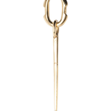 Yellow jewelry, front view