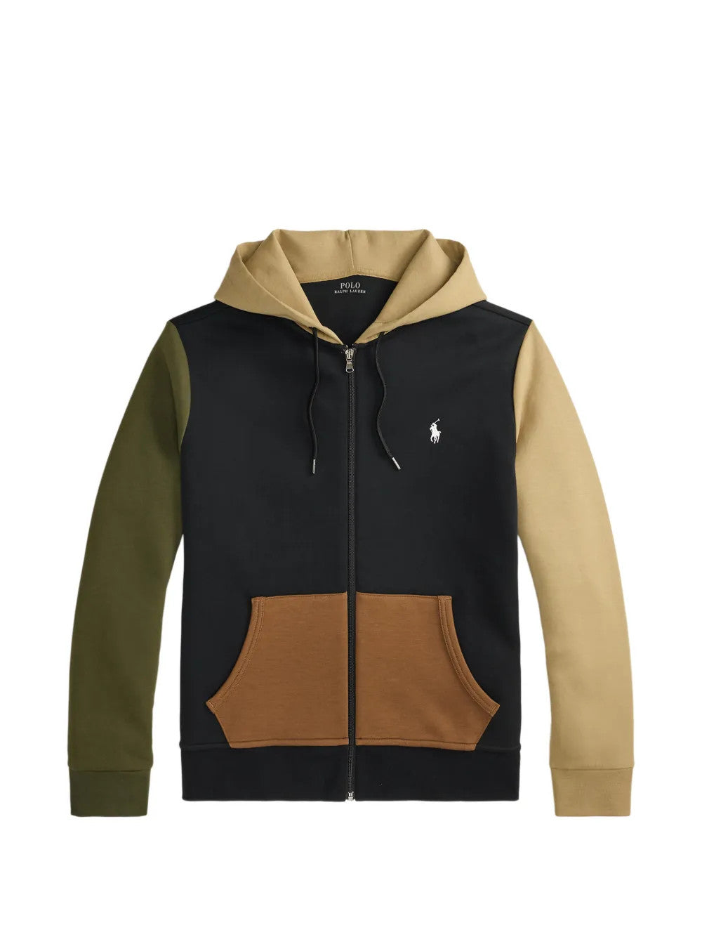 Black hoodie, front view