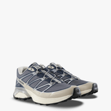 Navy shoes, front view
