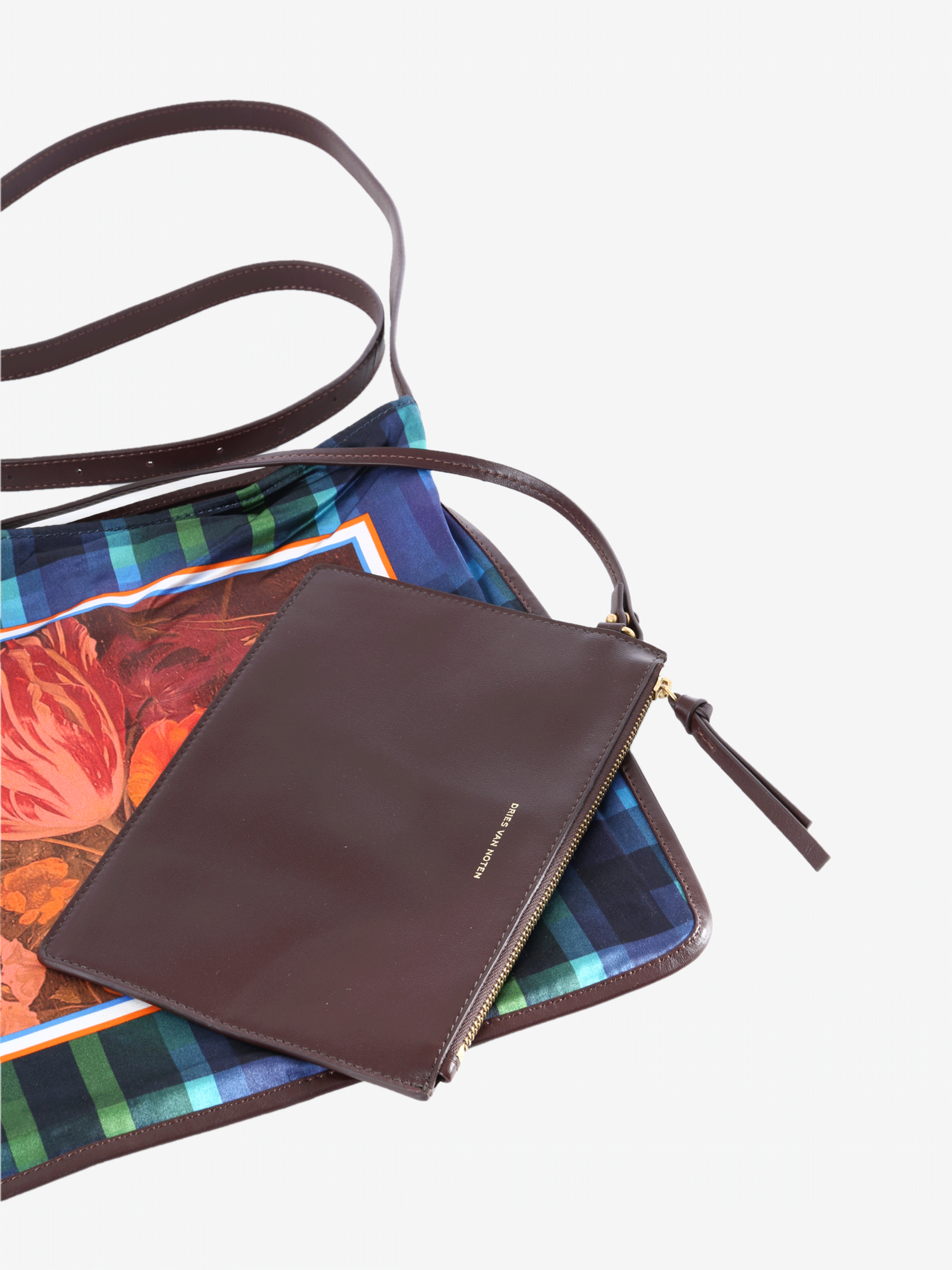 Blue bag, front view