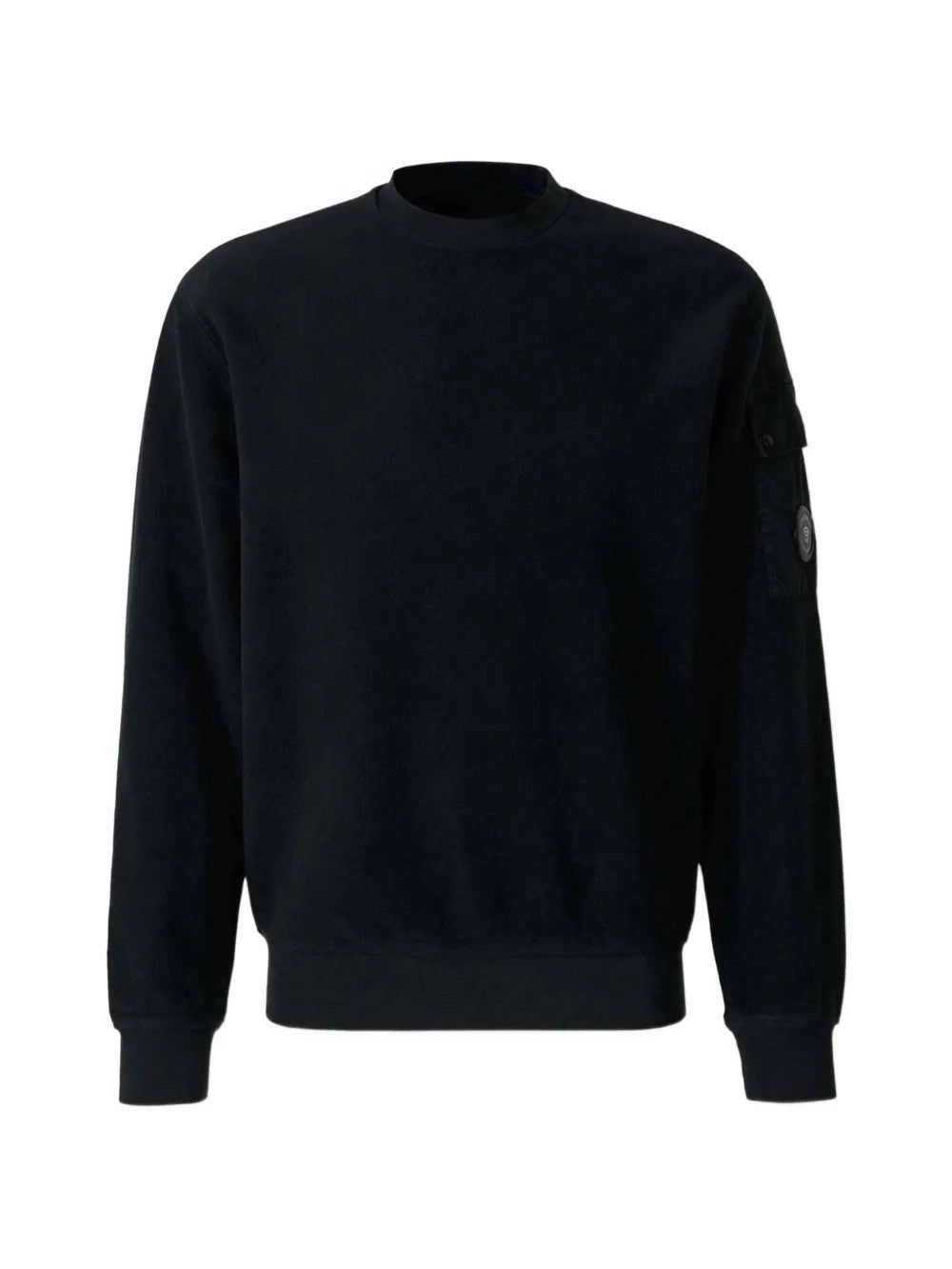 Black hoodie, front view