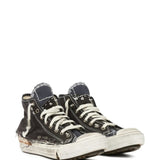 Black sneakers, side view