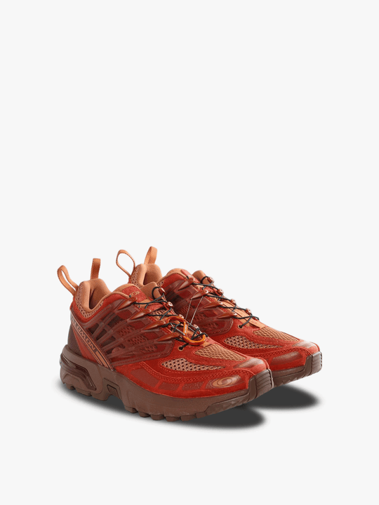 Red sneakers, side view