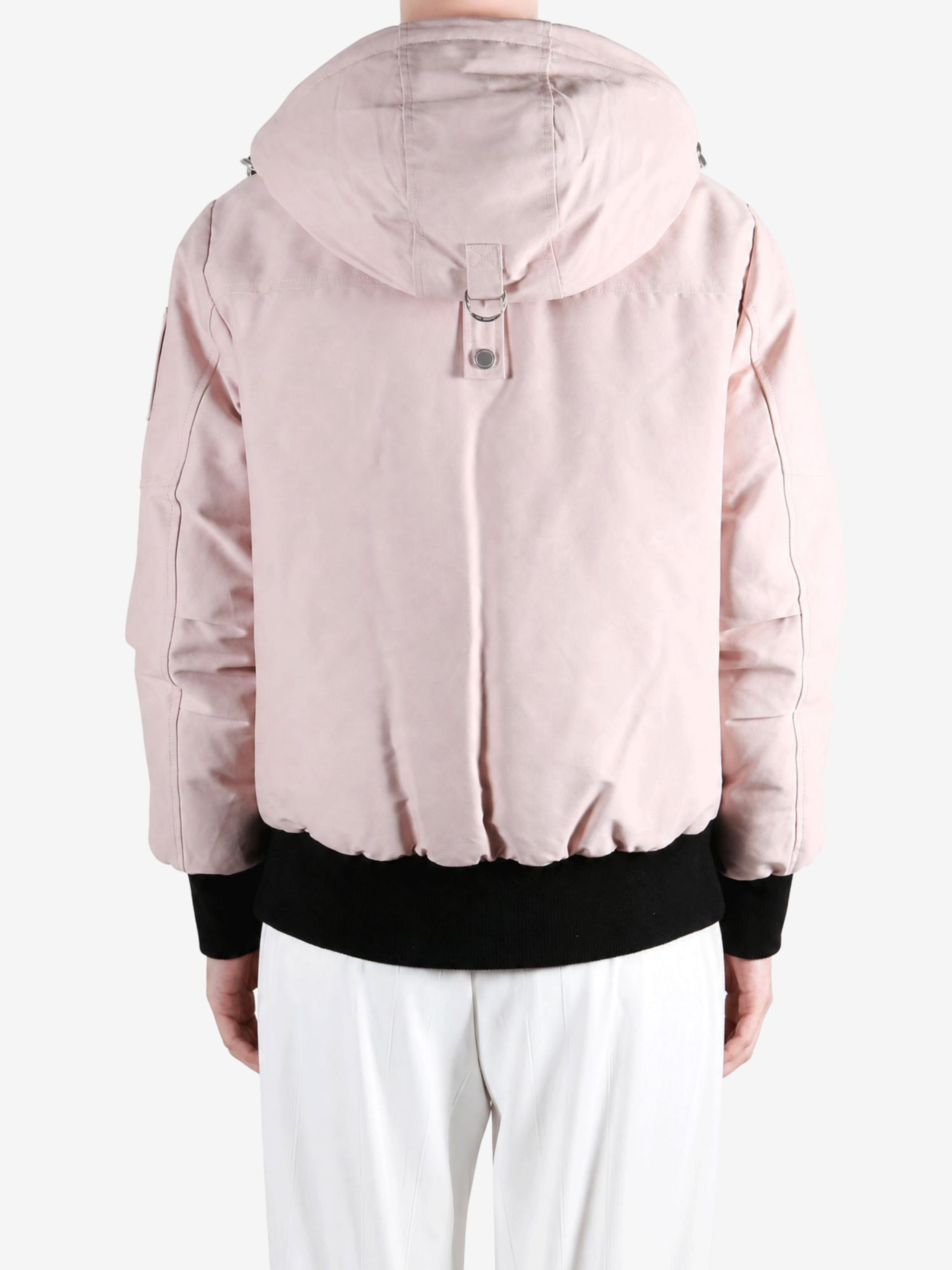 Pink jacket, front view