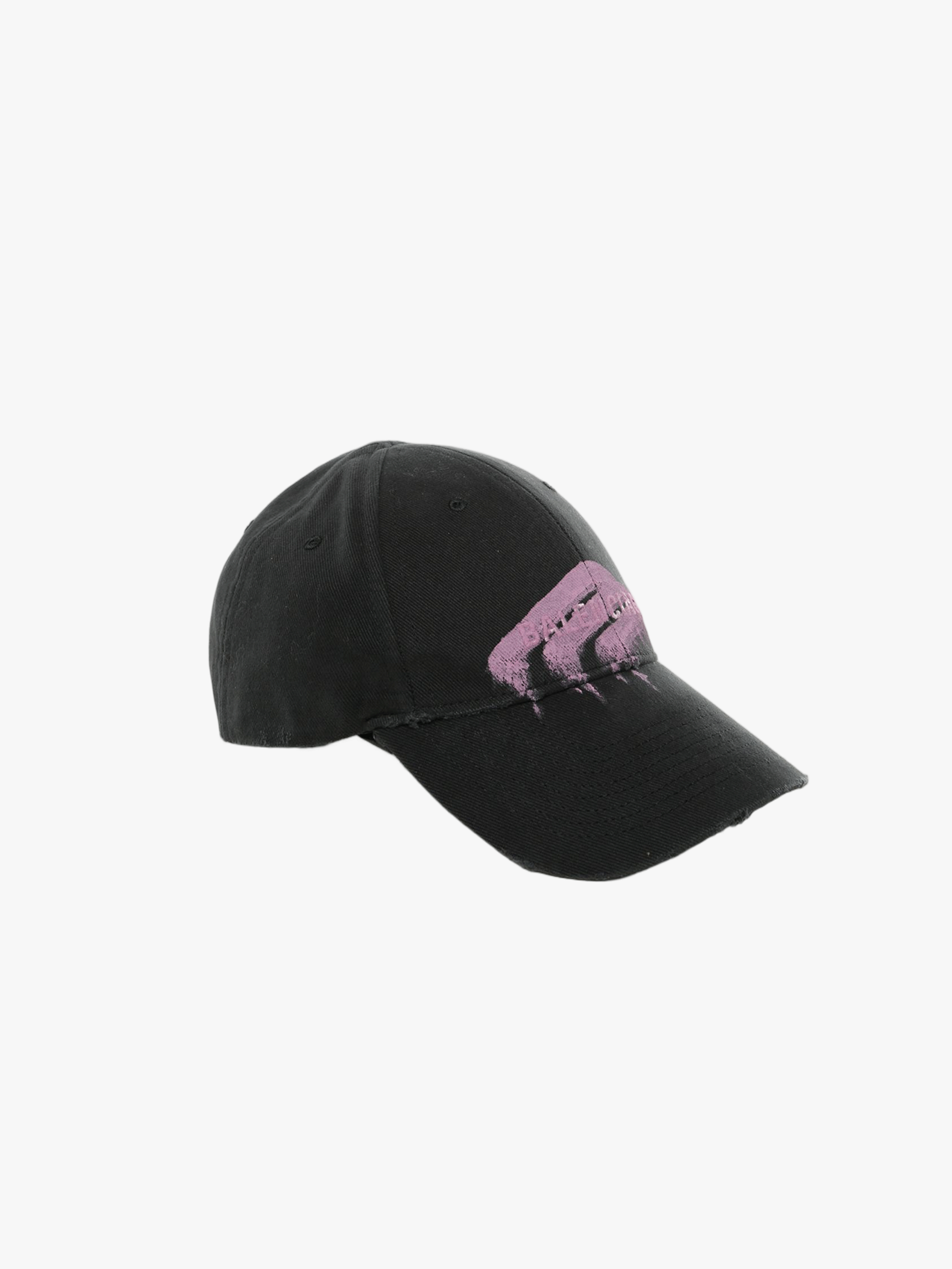 Black hat, side view