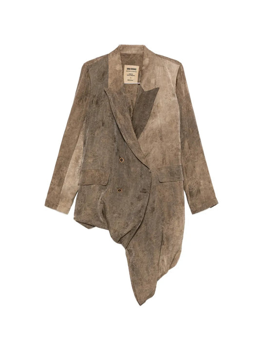 Brown jacket, front view