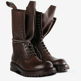 Black sneakers, side view