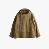 Brown jacket, front view