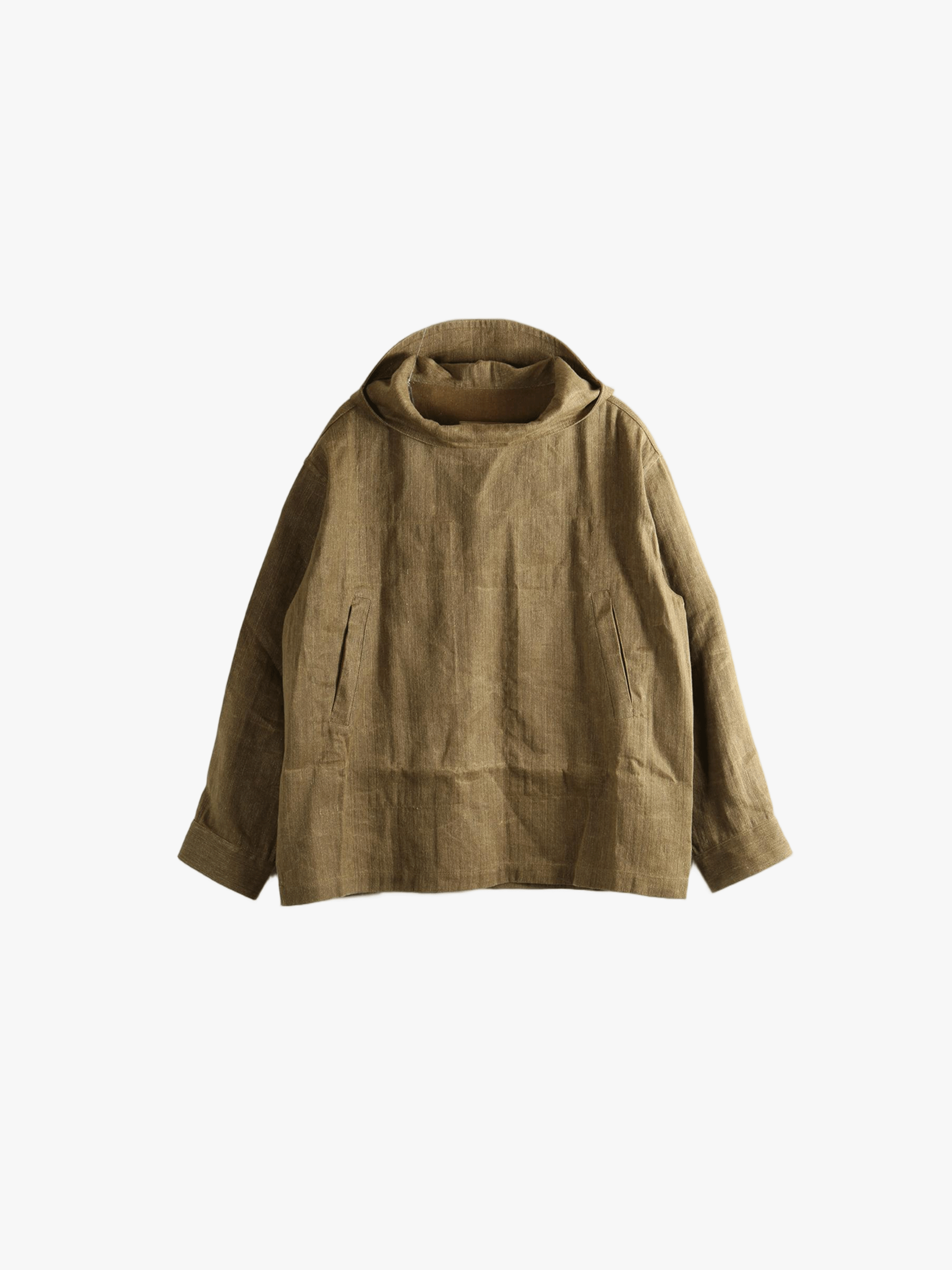 Brown jacket, front view