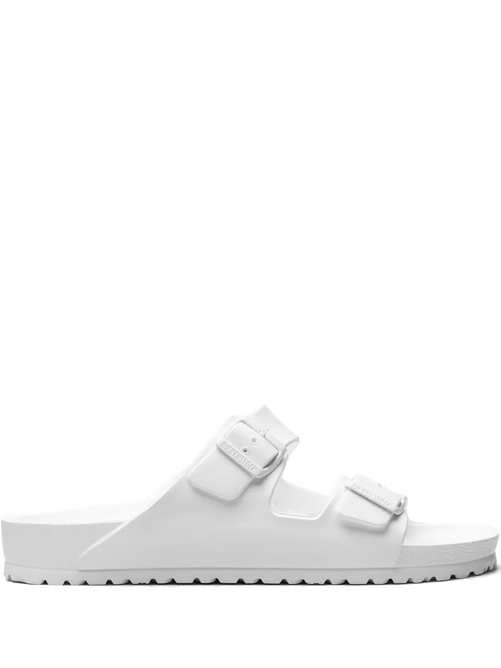 White sandals, side view