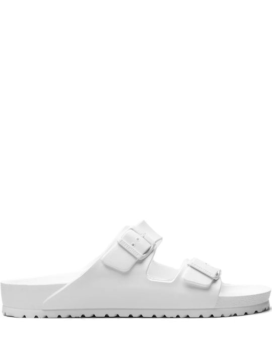 White sandals, side view