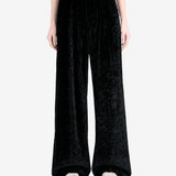 Black pants, full body view