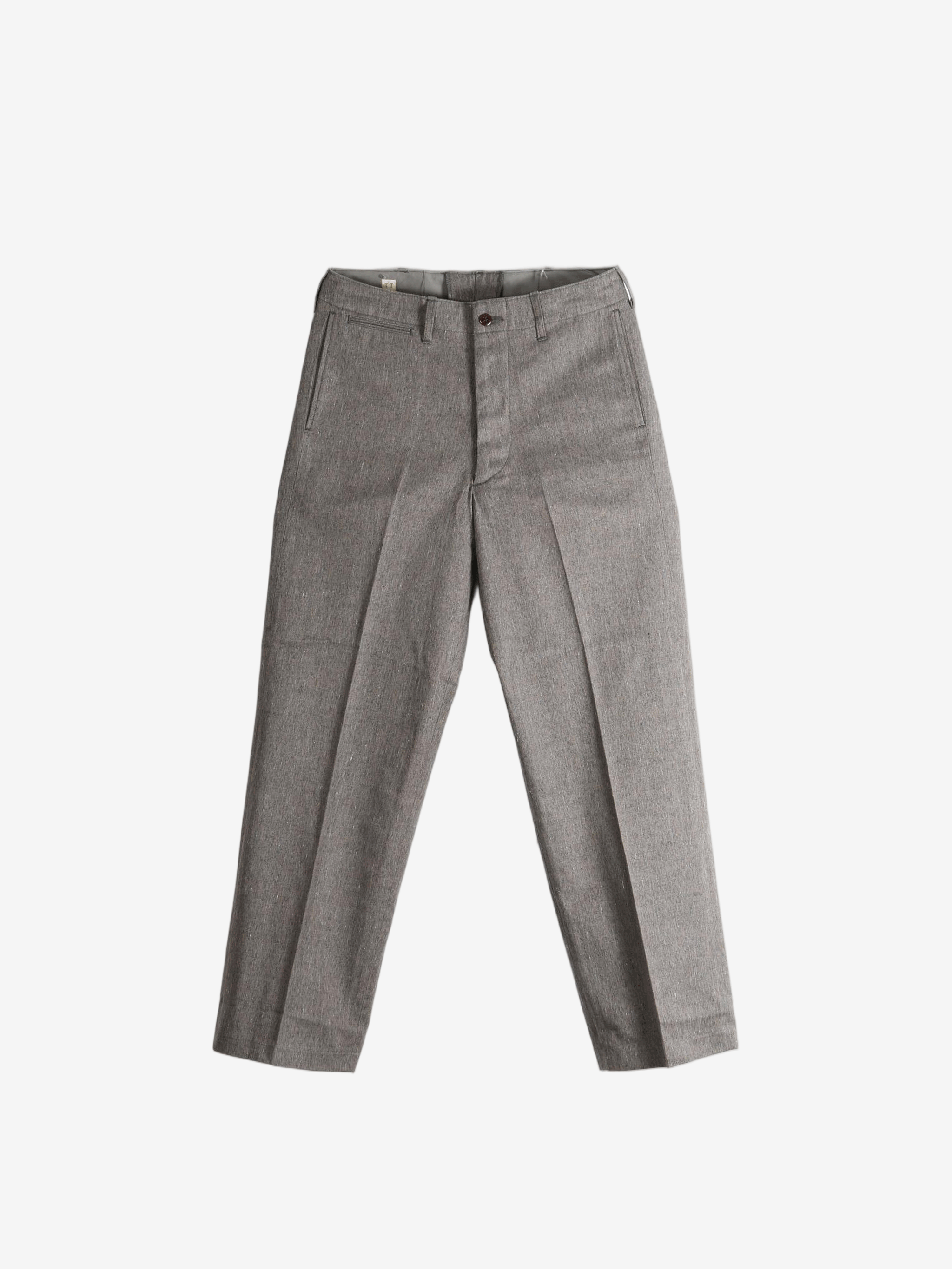 Grey pants, front view