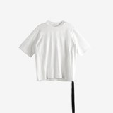 White t-shirt, front view