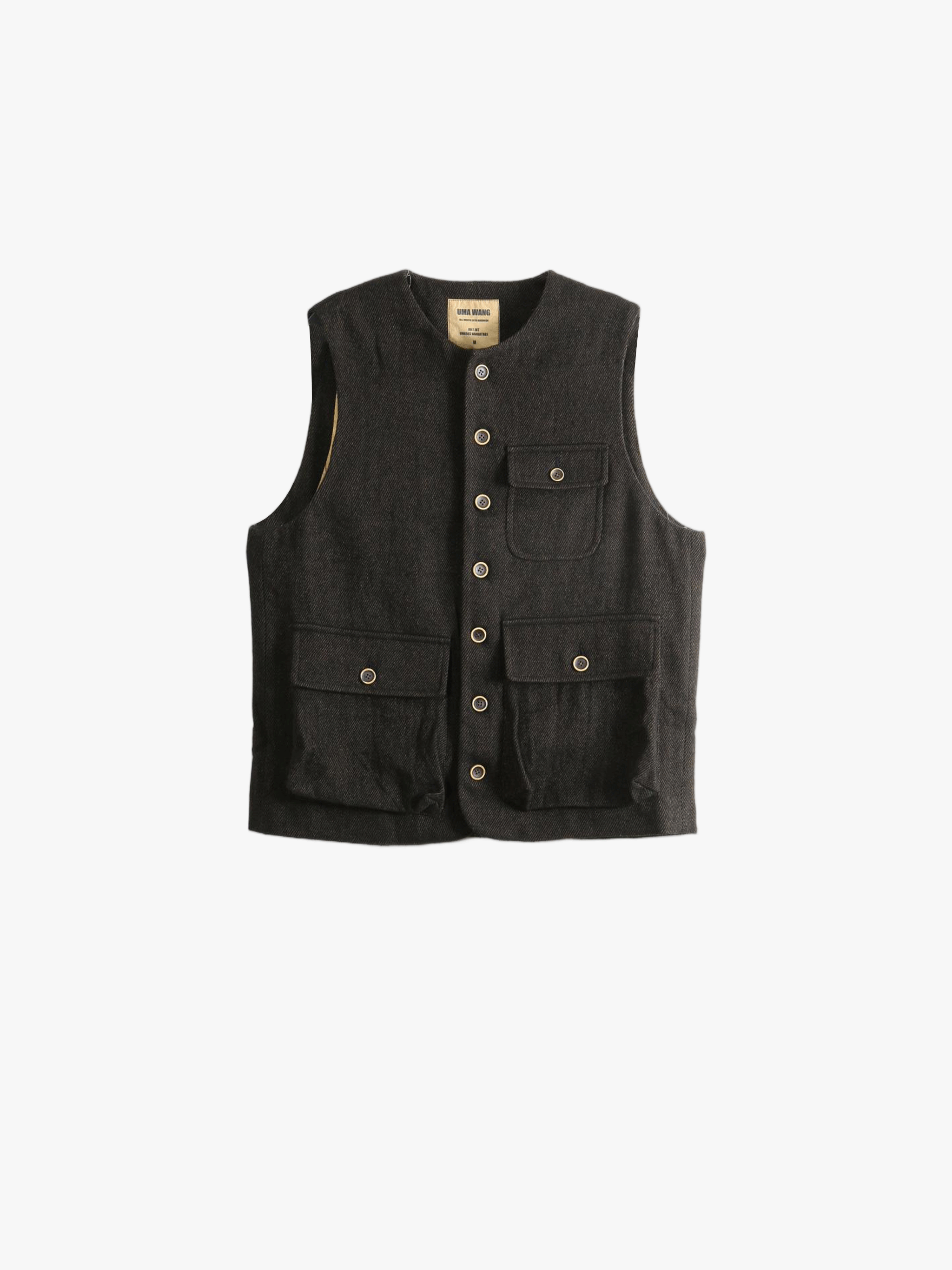 Black jacket, front view
