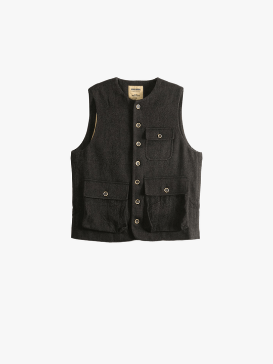 Black jacket, front view