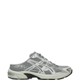 Grey shoes, side view