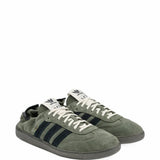 Green shoes, front view