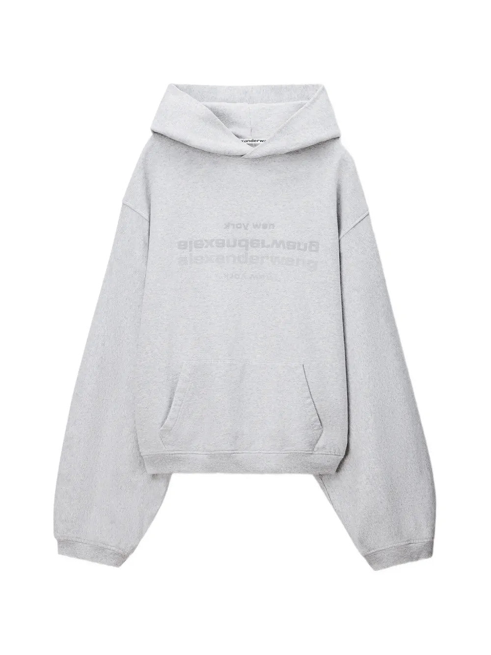 Grey hoodie, front view
