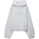 Grey hoodie, front view