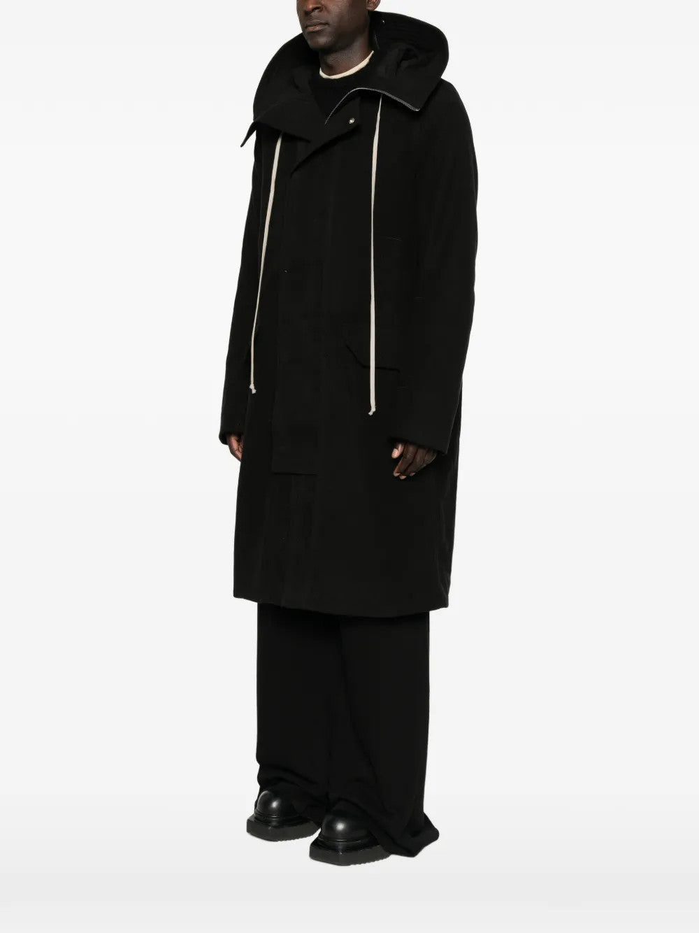 Black jacket, full body view