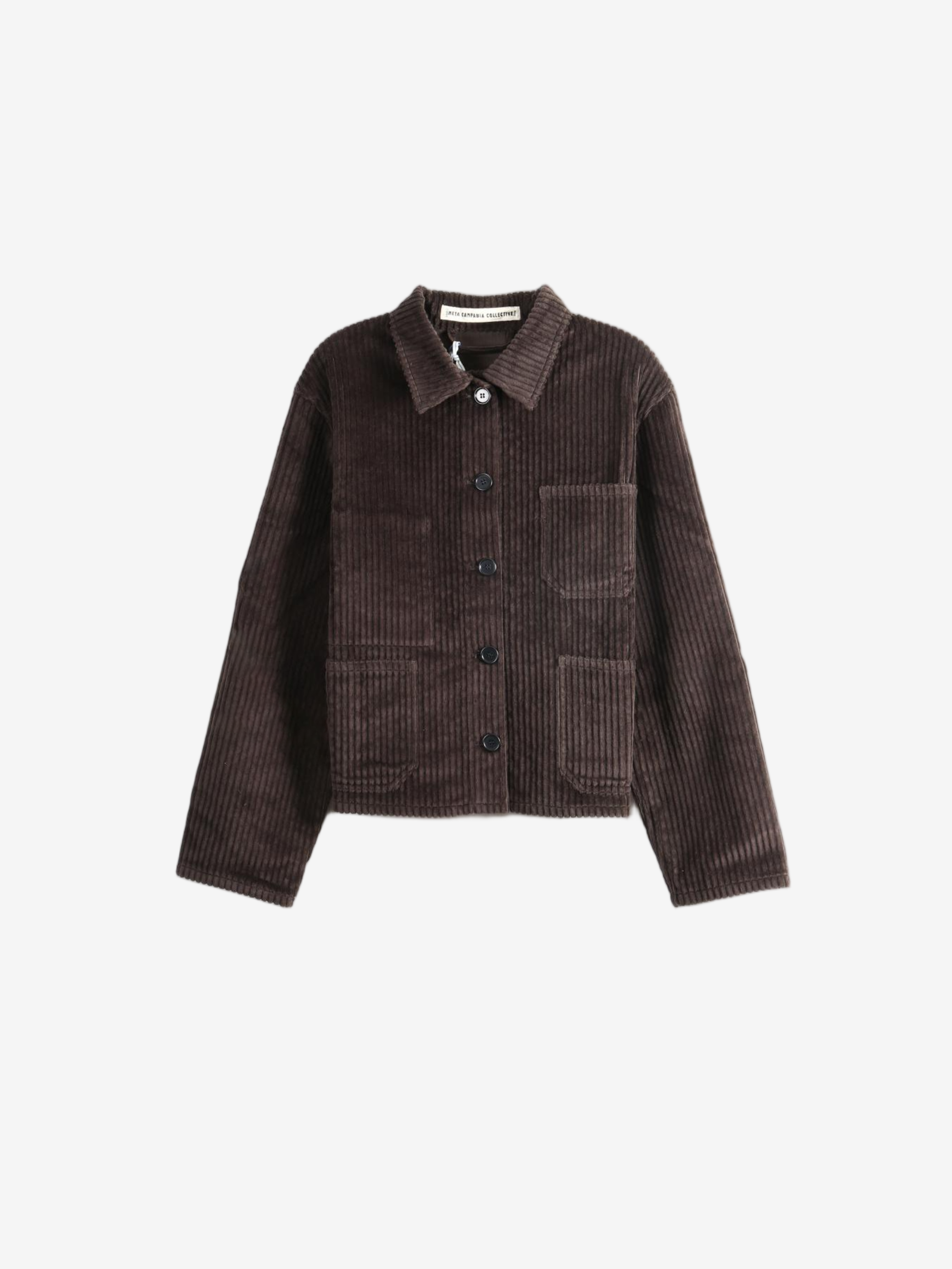 Brown jacket, front view