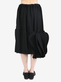 COMME DES GARCONS - Women Asymmetric Pleated Skirt