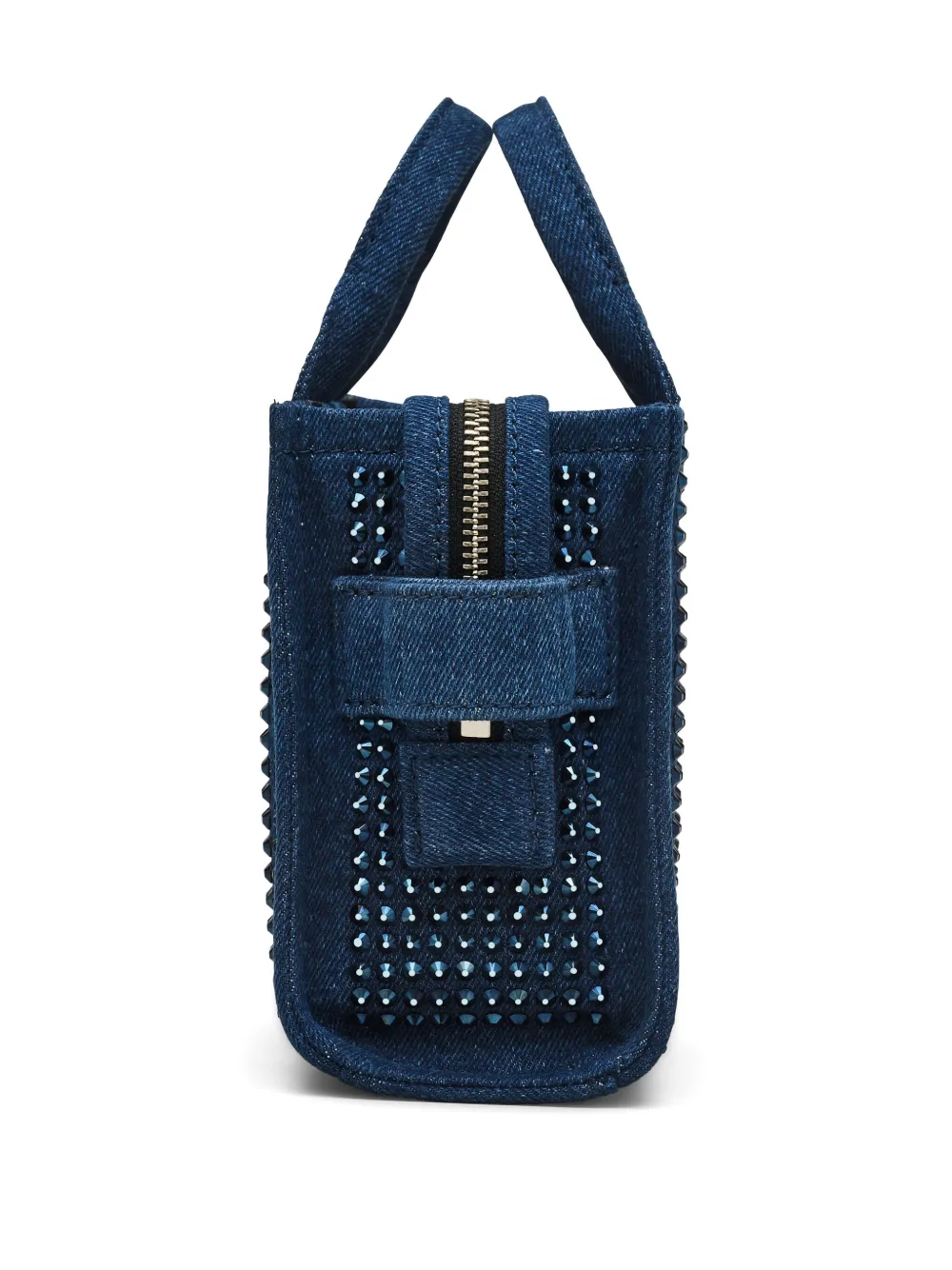 Blue bag, side view
