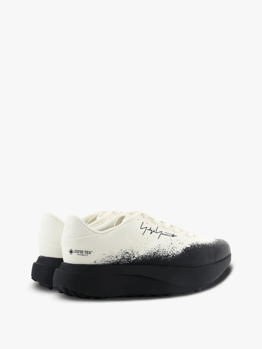 White shoes, side view