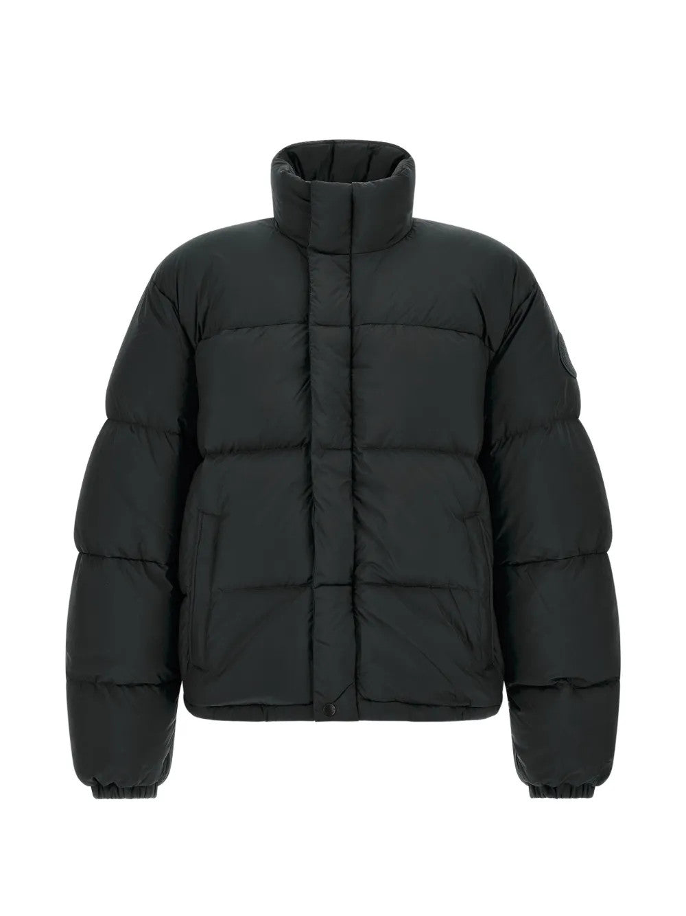 Black jacket, front view