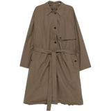 Brown coat, front view