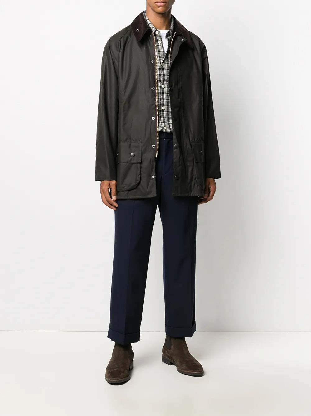 BARBOUR - Men Classic Beaufort Waxed Jacket