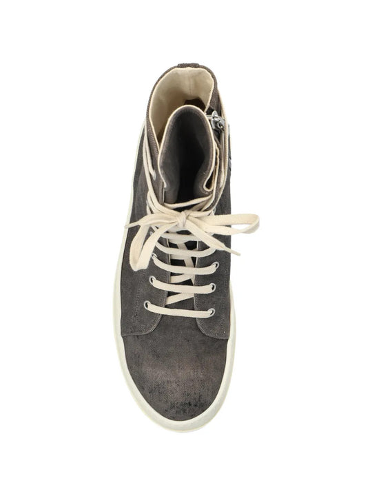 Grey shoes, front view