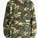 Green jacket worn by a person,showing the jacket's fit