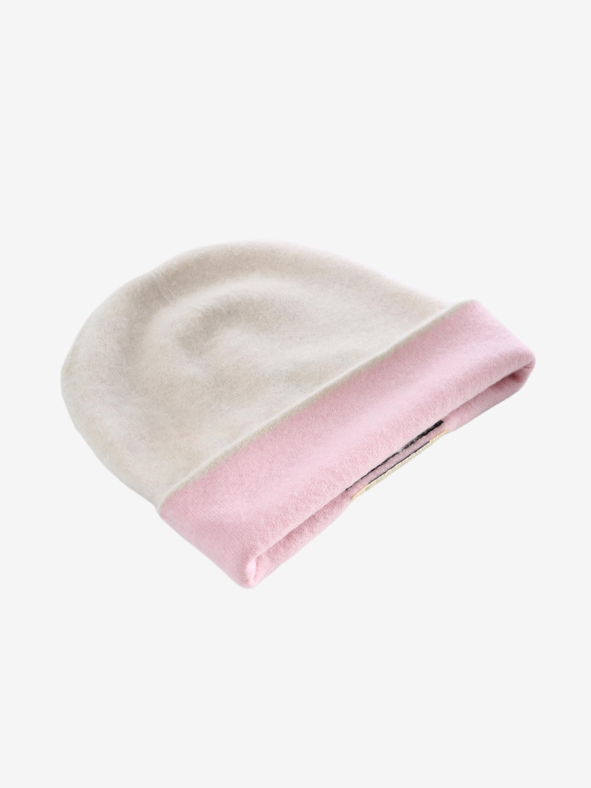 Pink hat, front view