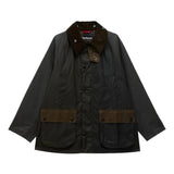 Green jacket, front view