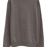 Brown sweater, back view