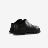 Black shoes, side view