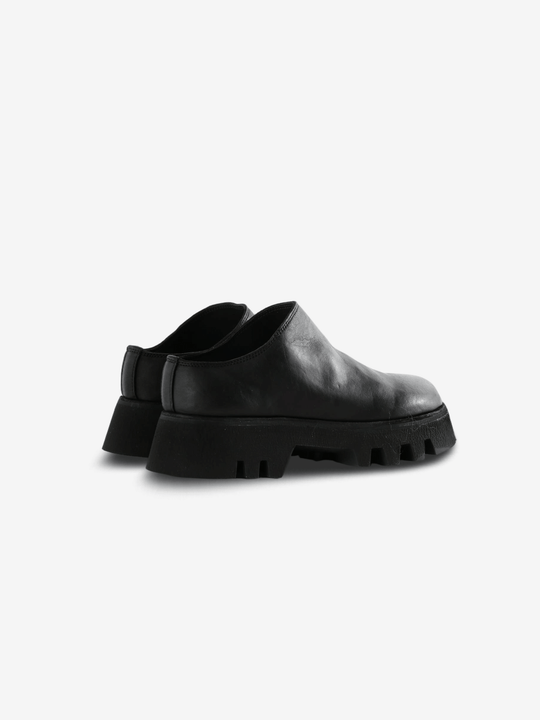 Black shoes, side view