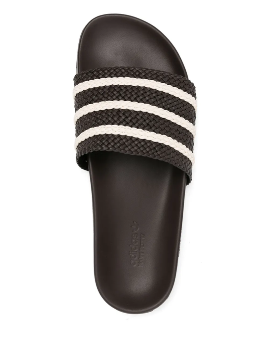 Brown sandal, top view