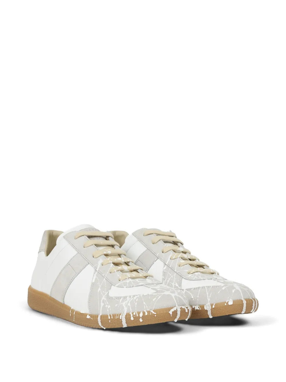 White shoes, front view