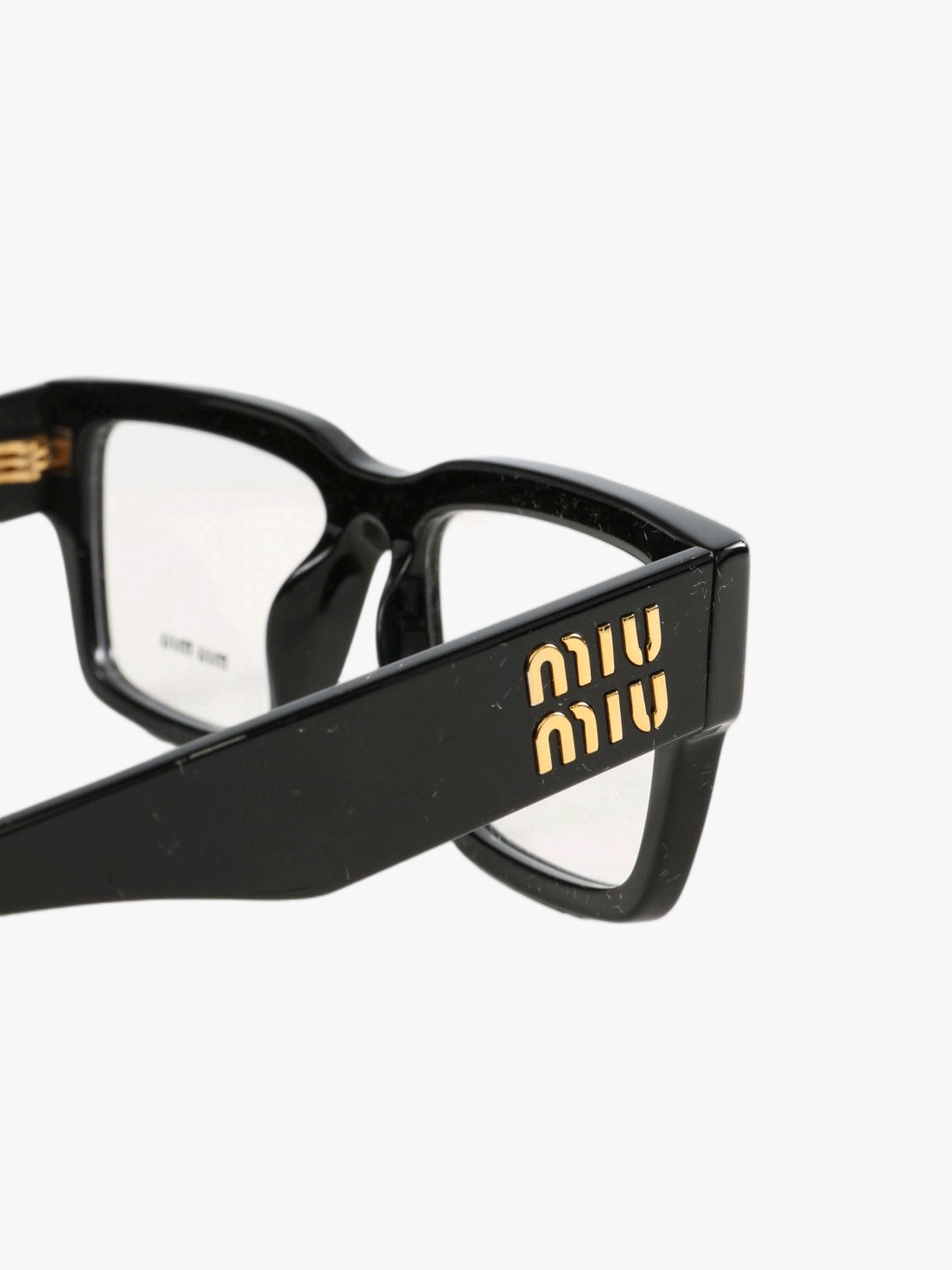 Black sunglasses, back view