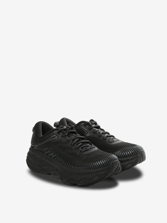 Black sneakers, side view